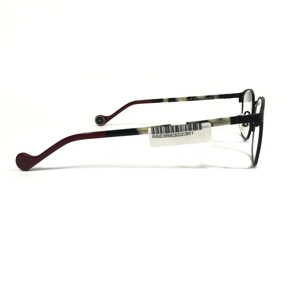 WOOW Eyeglasses Frames Hey You 2 Col.9201 Black Red Gray Tortoise 49-18-137